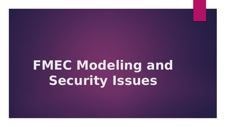 FMEC Modeling and Security Issues - Desklib_1