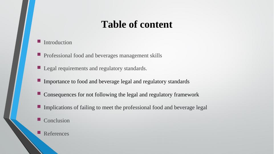 Managing Food And Beverage Operations: Legal Requirements And ...