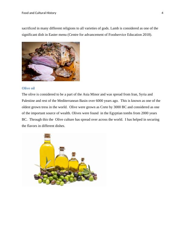 Food and Cultural History Leg of the Lamb in Balsamic Vinegar