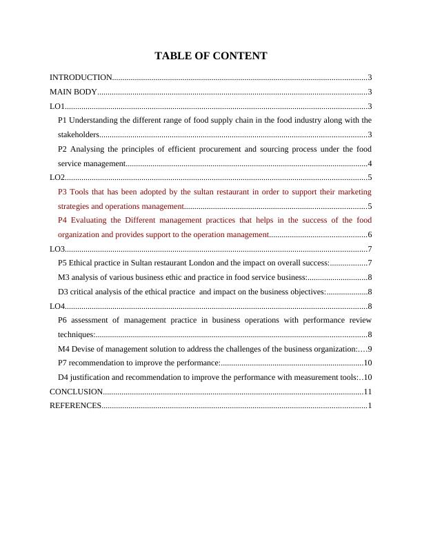Food Service Management Principles, Practices and Strategies