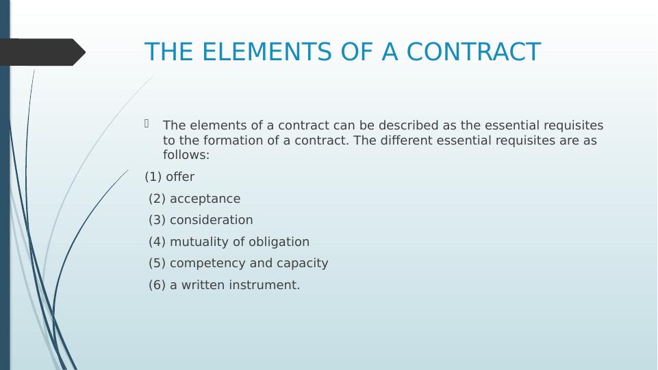Formation of a Contract: Essential Elements and Importance_3