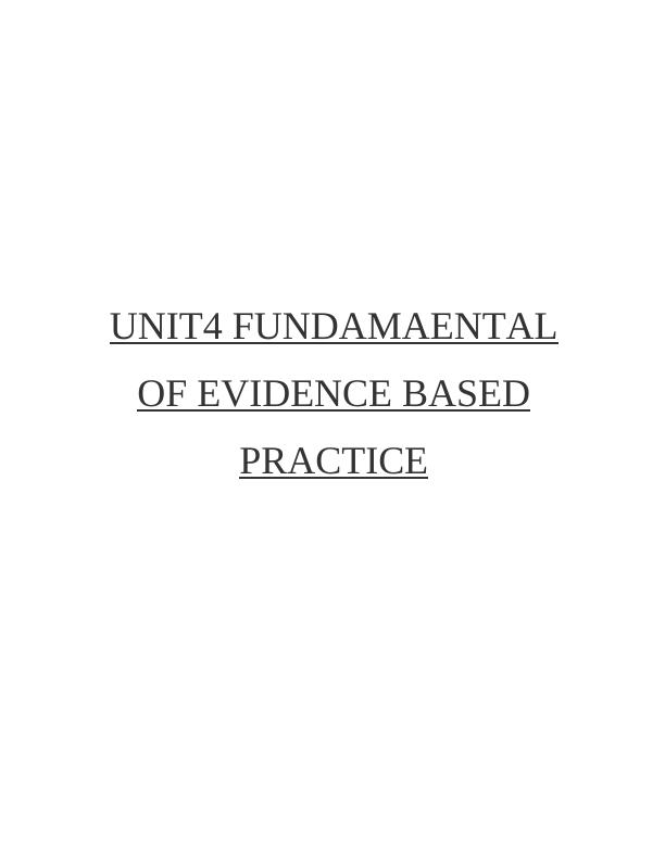 fundamental-of-evidence-based-practice-literature-review-and-project-proposal