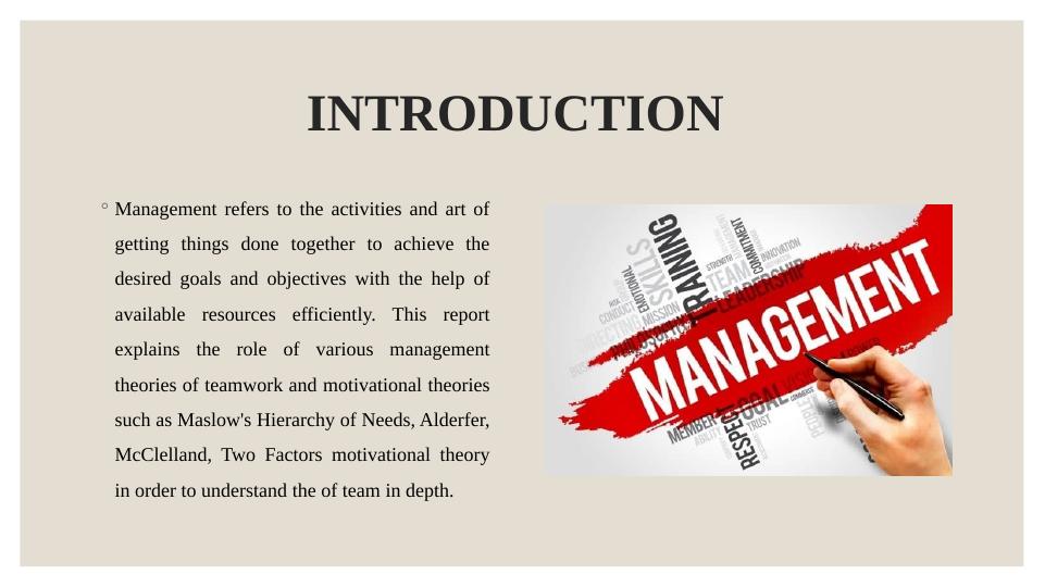 Fundamentals of Management: Teamwork and Motivational Theories_3
