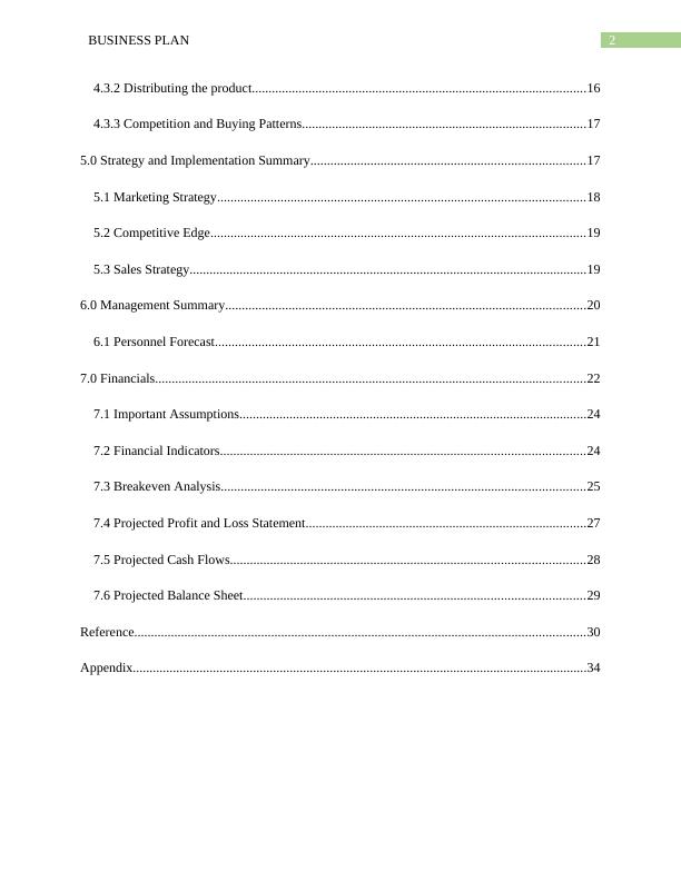 Business Plan for Garrets Popcorn Shop in Durban, South Africa