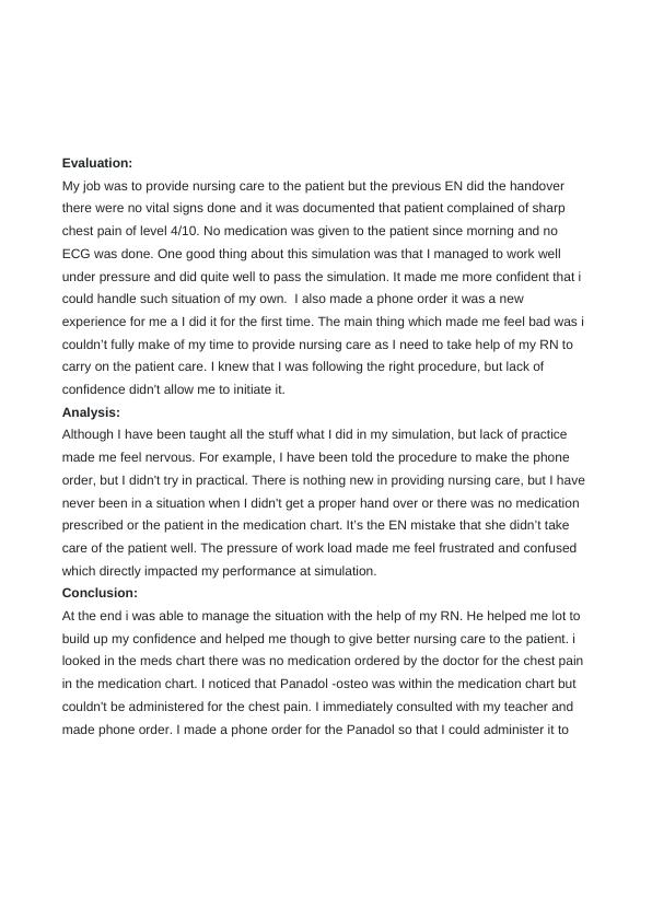 nursing reflective essay using gibbs