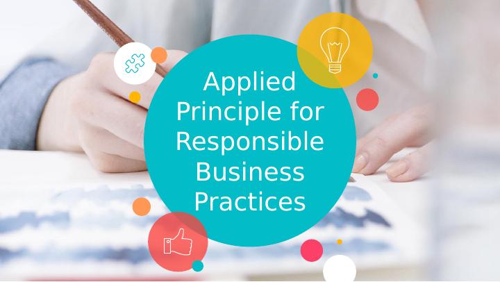 Applied Principle for Responsible Business Practices - Giving Voice to Values Case Study_1