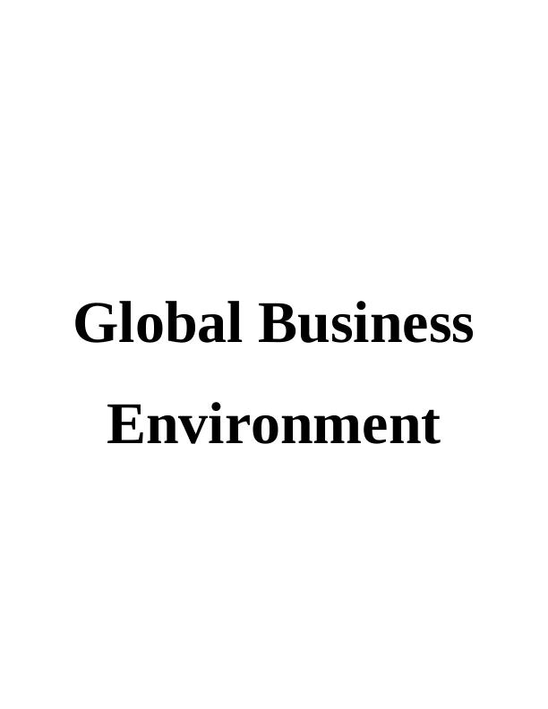 Global Business Environment: Analysis of Challenges Faced by SASOL and Impact of Ethical and Sustainable Internationalisation on Business Functions_1