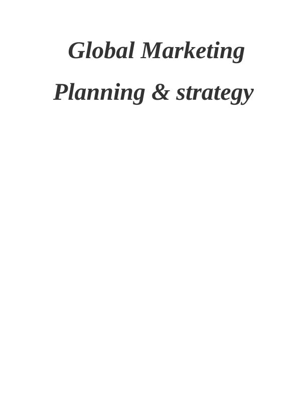 Global Marketing Planning & Strategy For Airbnb's Boutique Expansion In ...