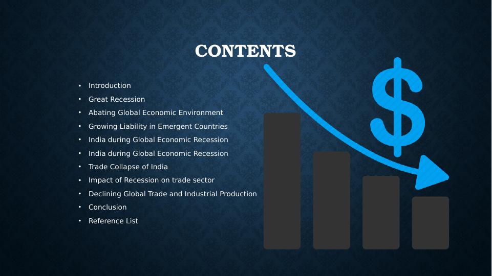 Analyzing Global Recession's Impact on Trade Policy