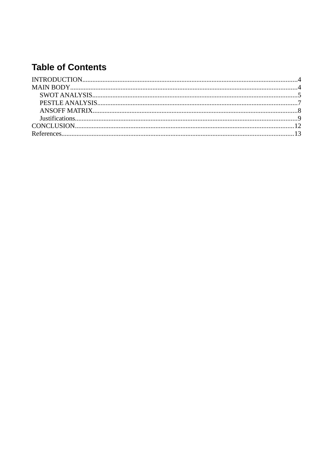 Global Strategic Management - Tesco Plc SWOT, PESTLE and Ansoff Matrix ...