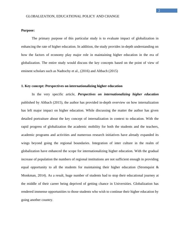 Globalization, Educational Policy and Change_3