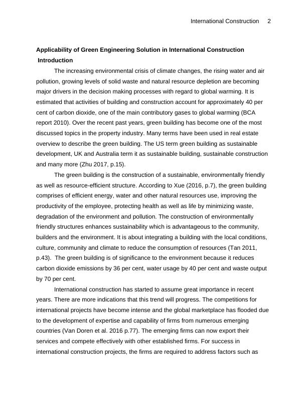Applicability of Green Engineering Solution in International Construction_2