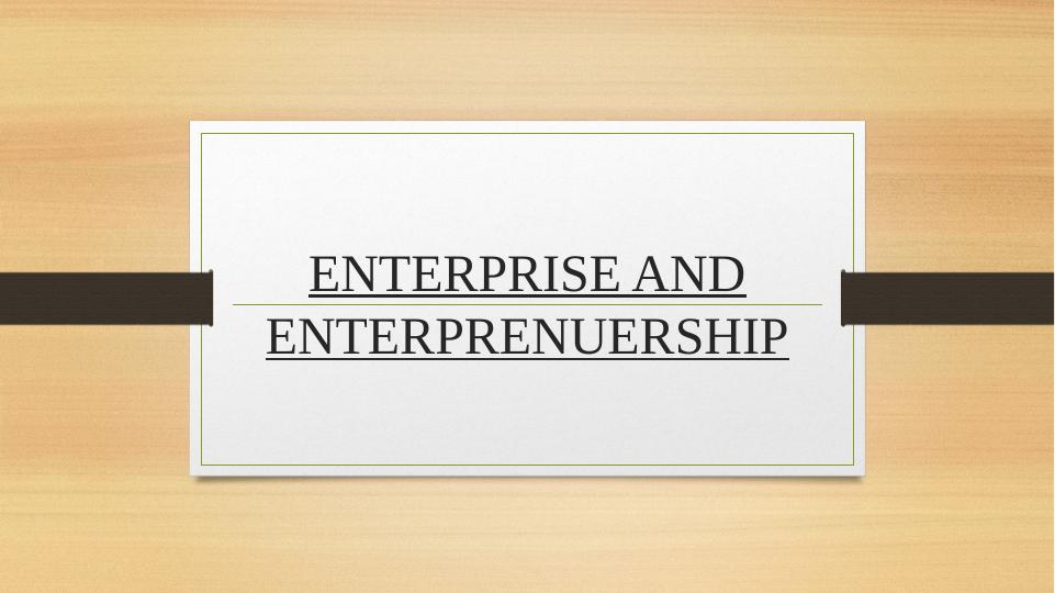 Business Plan for Health and Fresh Bakery: A Study on Enterprise and Entrepreneurship_1