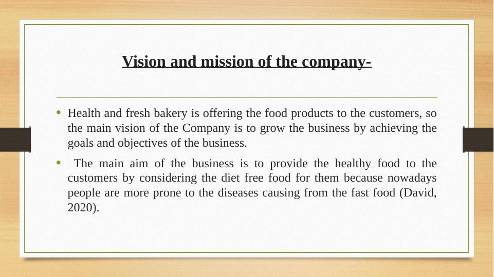 Business Plan for Health and Fresh Bakery: A Study on Enterprise and Entrepreneurship_4