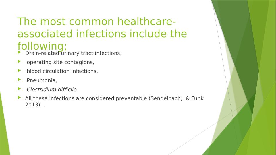 prevention-and-control-of-healthcare-related-infections-desklib