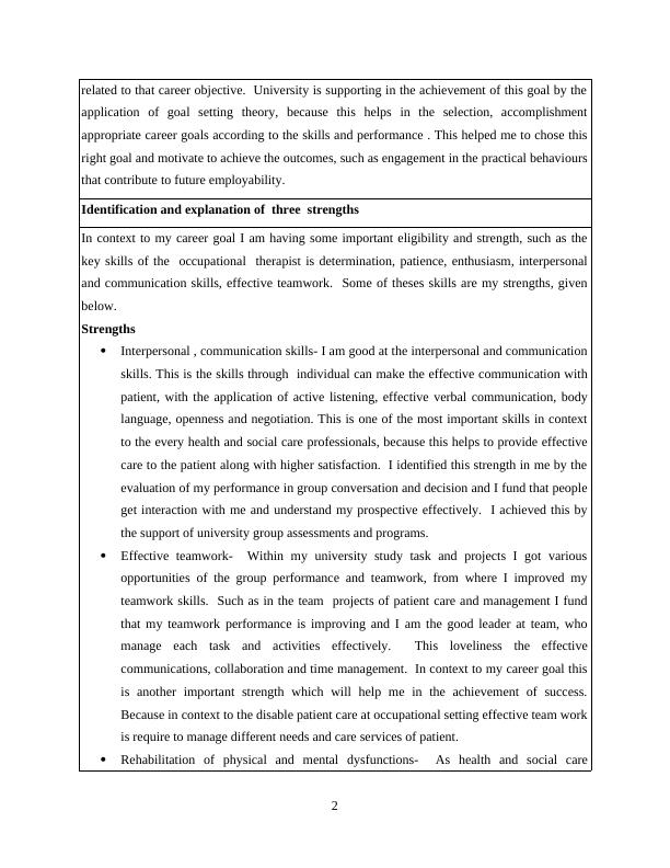 Personal Development Plan for Healthcare Professionals Desklib