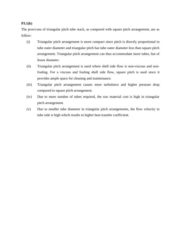 Heat Exchanger Design Tube Passes, Triangular Pitch, Fluid Properties