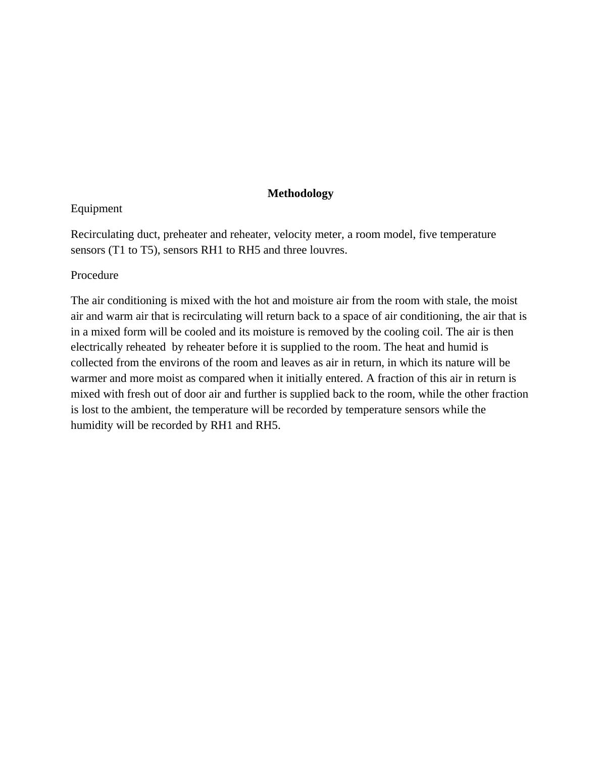 Heat Loss Calculation in Air Conditioning System Unit