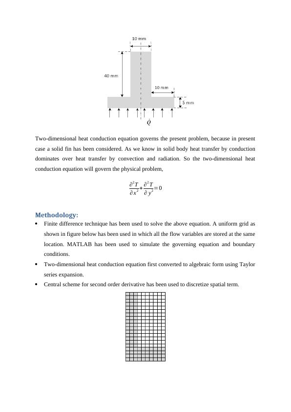 Analysis of Heat Transfer in a Fin using Finite Difference Method_2