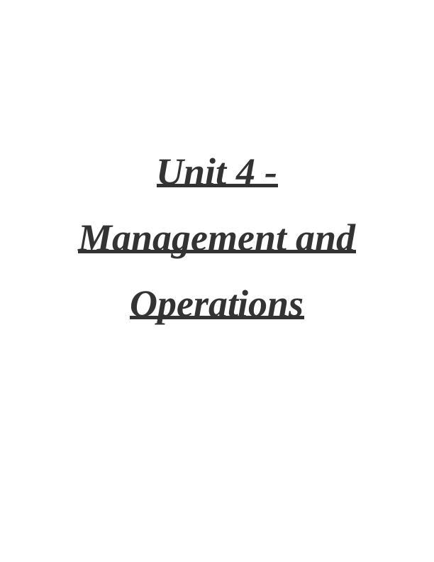 Management and Operations of Hilton Hotels_1