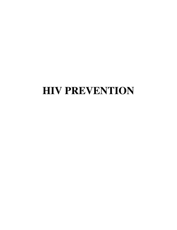 HIV Prevention: Strategies and Interventions in Brent, UK_1