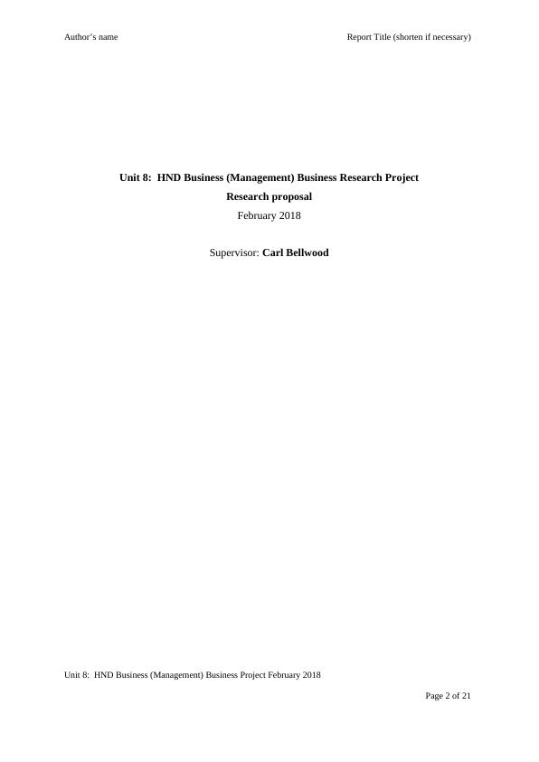 HND Business (Management) Research Proposal Template_2
