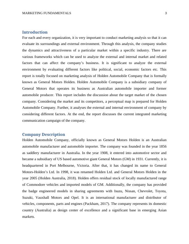 Marketing Analysis of Holden Automobile Company_3