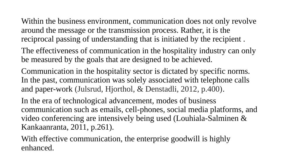 Improving Communications in the Hospitality Industry_4