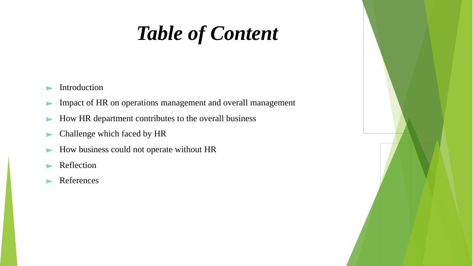 Impact of HR on Operations and Management Home Bargains
