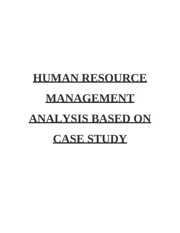 case study method in hrm