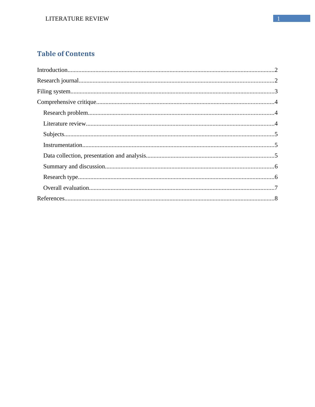 literature review substance use