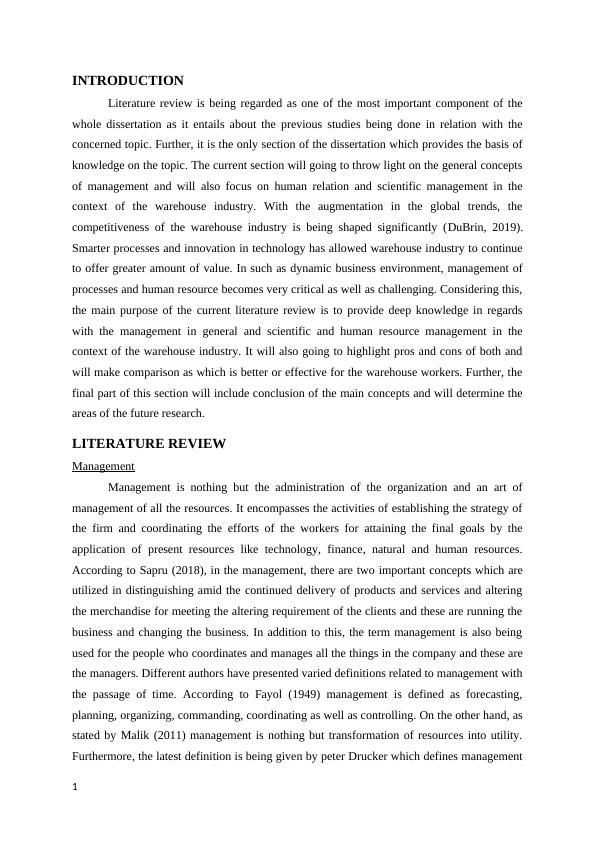 Comparison of Human Relation Management and Scientific Management in ...