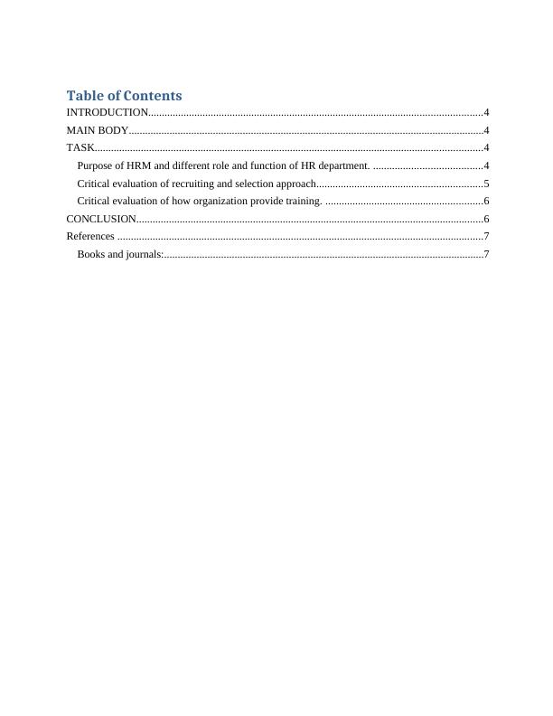 Human Resource Management in Hilton Hotel London: A Case