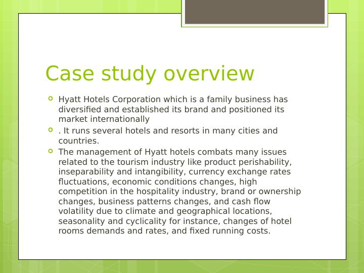 Management Issues and Strategic Recommendations for Hyatt Hotels Corporation_2