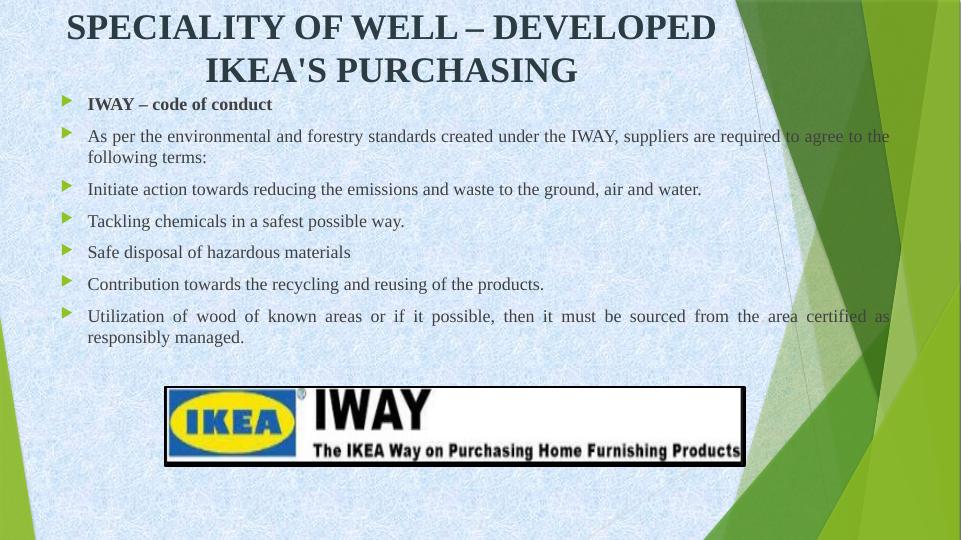 Case Study IKEA Purchasing Desklib