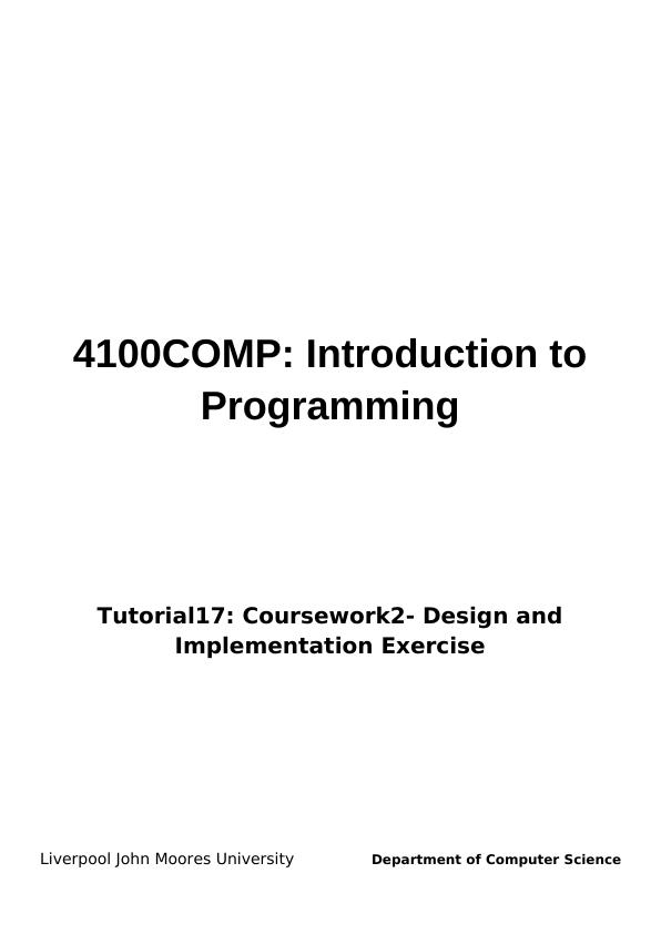 4100COMP: Introduction to Computer Programming_1