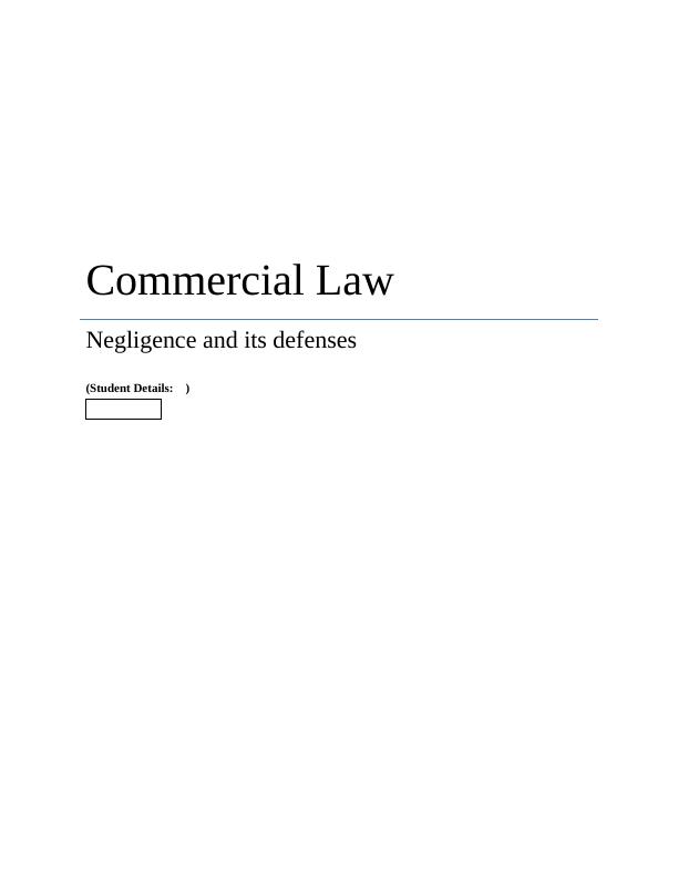 Commercial Law - volenti non fit injuria_1