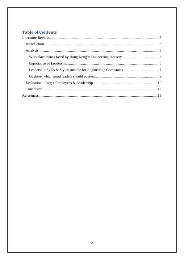 Introduction to the Literature Review of Hong Kong's Engineering Industry_2