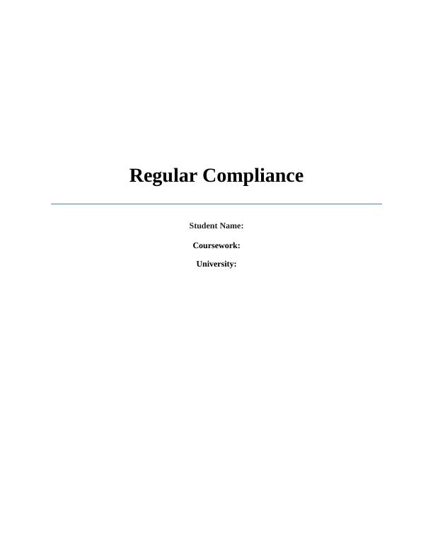 Common Regulatory Violations Assignment_1
