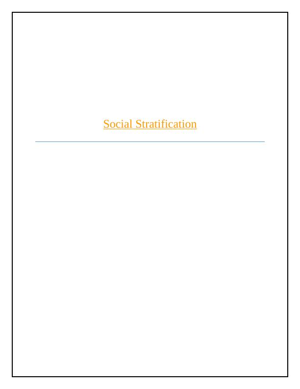 Social Stratification- Doc_1