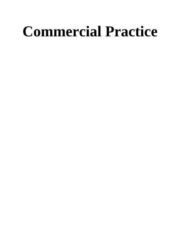 Commercial Lease and Tenancies Assignment_1