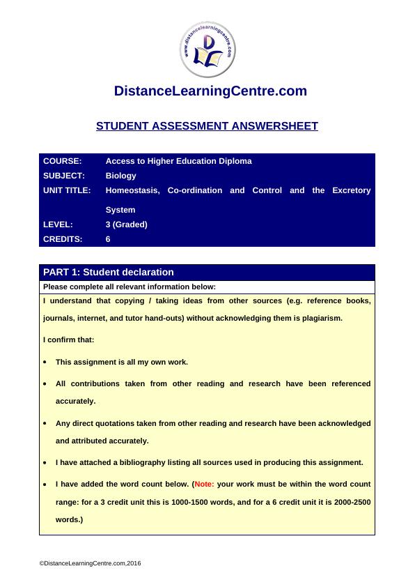 diploma 6 assessment system