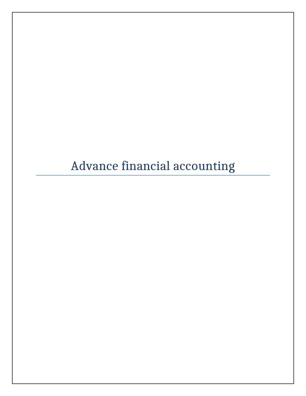 AV Financial Accounting InTRODUCTION EVENTS THAT LED TO LIQUIDATION_1