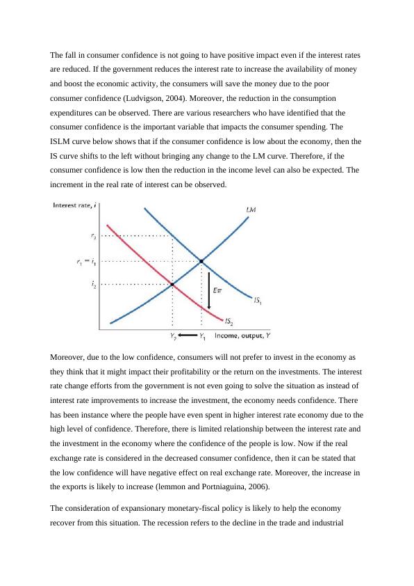 Impact of Consumer Confidence on Interest Rates and Expansionary Policy_1