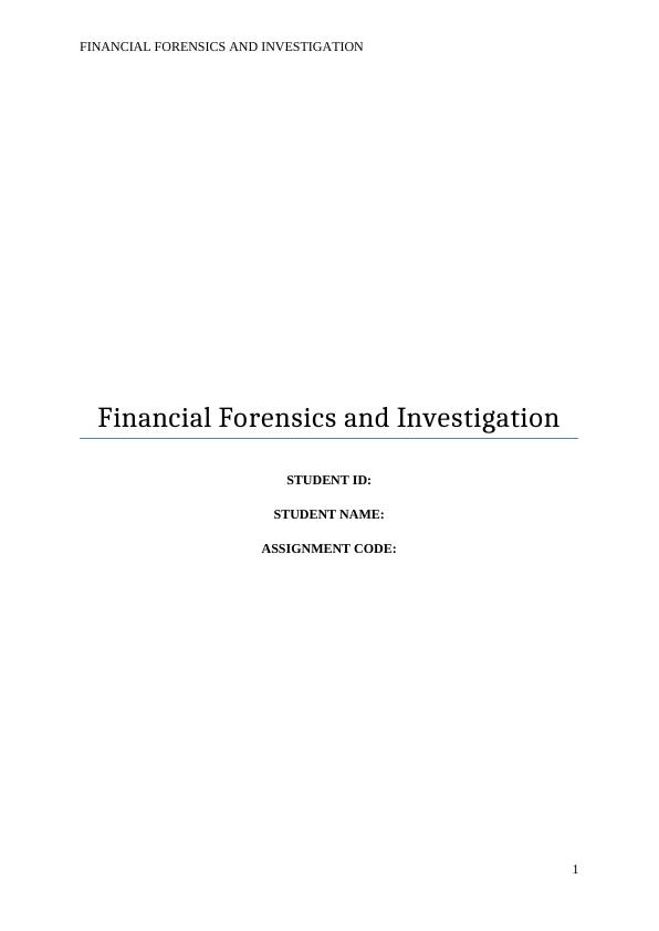 Compliance in Financial Forensics and Investigation_1