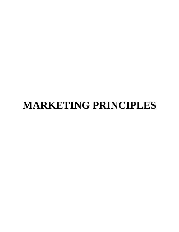Report on Concept and Process of Marketing_1