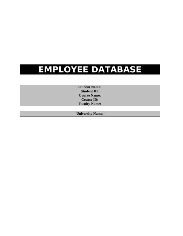 Employee Database: ER Diagram, Table Commands, Sample Data, SQL Queries_1