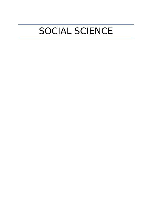 Study on Social Science_1