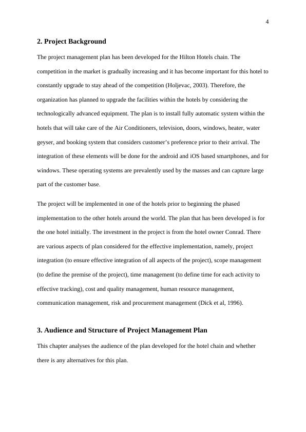 Project Management Plan (PMP) Assignment_5
