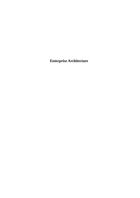 Enterprise Architecture of Johnson & Johnson | Case Study_1